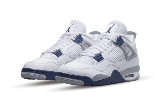 Nike Air Jordan 4 Retro White Midnight Navy